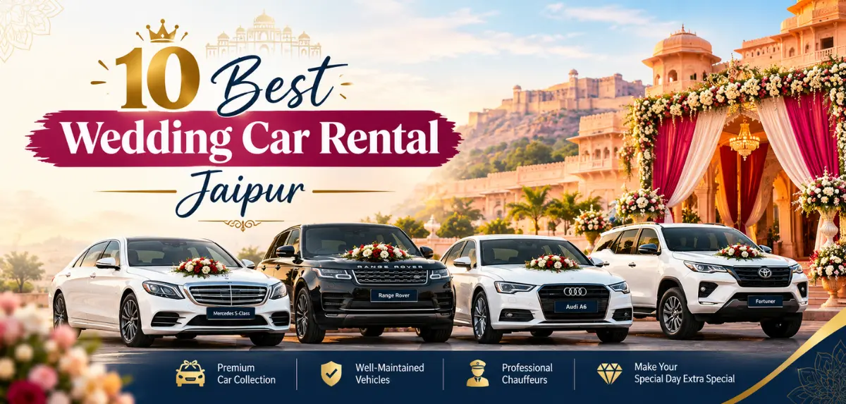 10 Best Wedding Car Rental Options in Jaipur