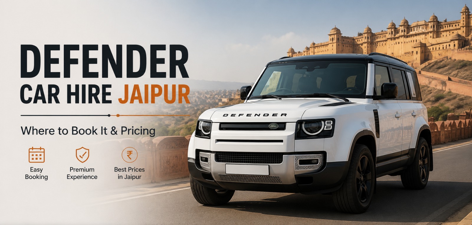 Defender Car Hire Jaipur